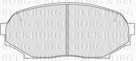 Borg & Beck BBP1194 - Juego de pastillas de freno