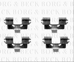 Borg & Beck BBK1323 - Kit de accesorios, pastillas de frenos