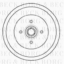 Borg & Beck BBR7066 - Tambor de freno