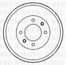 Borg & Beck BBR7072 - Tambor de freno