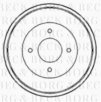 Borg & Beck BBR7082 - Tambor de freno