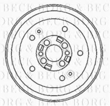 Borg & Beck BBR7140 - Tambor de freno