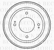 Borg & Beck BBR7152 - Tambor de freno