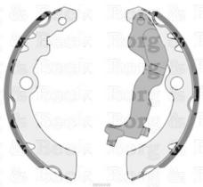 Borg & Beck BBS6448 - Juego de zapatas de frenos