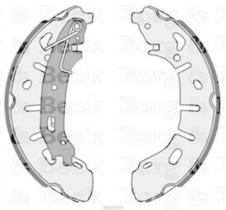 Borg & Beck BBS6449 - Juego de zapatas de frenos